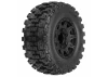 ProLine Badlands MX28 HP 2.8 Belted Tyres - Mounted On Black 6X30 Wheels - 12mm Hex