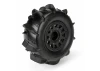 ProLine Dumont Paddle SC Tyres On Black Raid 6x30 SC Wheels (2) ** CLEARANCE **