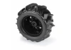 ProLine Dumont 2.8 Sand Paddle Tyres on Raid Black 6x30 12mm Hex Wheels (2)