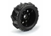 ProLine Dumont Paddle Tyres Pre Mounted on 5.7 Raid Black Wheels (2)