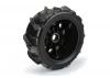ProLine Dumont Paddle Tyres Pre Mounted on 5.7 Raid Black Wheels (2)