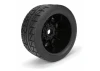 Menace HP 5.7 Street Belted Tires Mounted on Raid Black 8x4 Wheels (2) ** CLEARANCE **