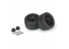 ProLine Menace HP 3.8 Belted Tyre On Raid Black 8x32 17mm Hex Wheels (2)