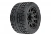 ProLine Menace HP 3.8 Belted Tyre On Raid Black 8x32 17mm Hex Wheels (2)