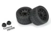 ProLine Menace HP 3.8 Belted Tyre On Raid Black 8x32 17mm Hex Wheels (2)