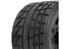 ProLine Menace HP 3.8 Belted Tyre On Raid Black 8x32 17mm Hex Wheels (2)