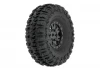 ProLine Trencher 1.0 Tyres On Mini IMPULSE Black Wheels - SCX24