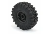 ProLine Interco Super Swamper TSL SX 1.0 on Black Holcomb Wheels - Fits Axial SCX24 (4)