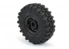 ProLine Interco Super Swamper TSL SX 1.0 on Black Holcomb Wheels - Fits Axial SCX24 (4)
