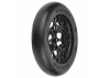 ProLine Supermoto S3 Front Tyres Mounted on Black Losi Promoto Wheel (1)