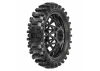 ProLine Dunlop Geomax MX33 CR4 Rear Tyre Mounted on Black Losi Promoto Wheel (1)