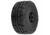 ProLine 1:8 Buggy Menace HP Belted Speed Run F/R Tires Mounted on Black 17mm Dish Wheels (2)