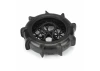 Roost MX Sand/Snow Paddle Motorcycle Tire Mounted on Black W
