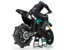 Roost MX Sand/Snow Paddle Motorcycle Tire Mounted on Black W