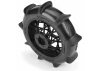 Roost MX Sand/Snow Paddle Motorcycle Tire Mounted on Black W