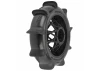 Roost MX Sand/Snow Paddle Motorcycle Tire Mounted on Black W