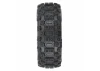 ProLine Badlands MX 1.9 Buggy Tires Mounted On Mach-10 Black Wheels