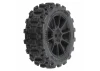 ProLine Badlands MX 1.9 Buggy Tires Mounted On Mach-10 Black Wheels
