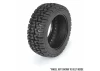 ProLine Mirage TT 2.2 /3.0 SC Tyres Mounted on Black Raid 12/14mm Hex Wheels (2)