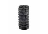 1/30 Baja Pro X Front/Rear Mounted Chrome Beast Tires (4): A