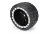 ProLine Menace HP Belted Tyres on X-MAXX Black/Grey 24mm Hex Wheels (2)