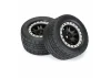ProLine Menace HP Belted Tyres on X-MAXX Black/Grey 24mm Hex Wheels (2)
