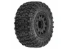 ProLine Aztek M2 SC Tyres Mounted on 12/14mm Black Raid Wheels (2)