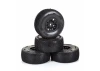 1:16 King Pin Front/Rear Tires MTD 12mm Black Split Six (4):