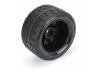 1:18 Menace F/R Street Tires MTD 12mm Black Raid (4): Granit