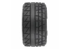 1:18 Menace F/R Street Tires MTD 12mm Black Raid (4): Granit