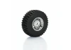 ProLine Flat Iron Front/Rear Tires Mounted 12mm Hex Chrome Diablo (4) - Arrma Typhon GROM