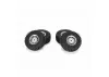 ProLine Flat Iron Front/Rear Tires Mounted 12mm Hex Chrome Diablo (4) - Arrma Typhon GROM