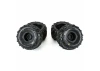 ProLine Dreadnaught Mounted Black Wheel F/R (4) for Arrma Gorgon/Quake GROM