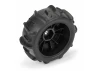ProLine Dumont Tyres Mounted on 12 mm Black IMPULSE Wheels (4) - Mojave GROM