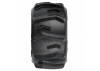ProLine 1:18 Dumont Tyres Mounted on 12mm Hex Black Raid Wheels (4) - Granite GROM