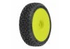 1/24 Electron 2.0 Buggy F/R Tires Mounted 7mm Yellow (4): Mi