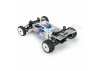 1/24 Electron 2.0 Buggy F/R Tires Mounted 7mm White (4): Mic