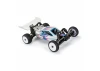 1/24 Electron 2.0 Buggy F/R Tires Mounted 7mm White (4): Mic