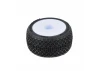 ProLine Electron 2.0T Tyres Mounted on 7mm White Losi Micro T White Wheels (4)