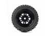 1:16 Badlands MX Front/Rear Tires MTD 12mm Black Split Six (