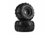 1:8 Dreadnaught Front/Rear Tire MTD QUAKE 4S Wheel (2): QUAK
