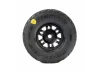 1:16 Vector Front/Rear Tires MTD 12mm Black Split Six (4): M