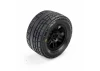 Menace Front/Rear Street Tires Mounted 12mm Black Split Six