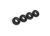 Pro Line SCX30 Goodyear Boulder MT Predator Front/Rear Tires with Open Cell Inserts (4)