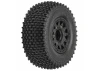 ProLine Gladiator SC 2.2/3.0 M2 Tyres Mounted on Raid 6X30 Black Wheels (2)