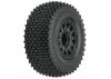 ProLine Gladiator SC 2.2/3.0 M3 Tyres Mounted on Raid 6X30 Black Wheels (2)