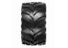 ProLine Masher 2.8 Tyres Mounted on Black Raid 6X30 Removable Hex Wheels - 12mm Hex