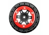 ProLine Split Six Red/Black Wheels - Slash Front - 1 Pair