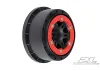 ProLine Split Six SC - Red/Black - Fits Slash 2WD Rear, Slash 4X4 Front/Rear