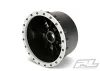 ProLine IMPULSE Pro-Loc Black Wheels with Grey Ring for Traxxas X-MAXX (2)